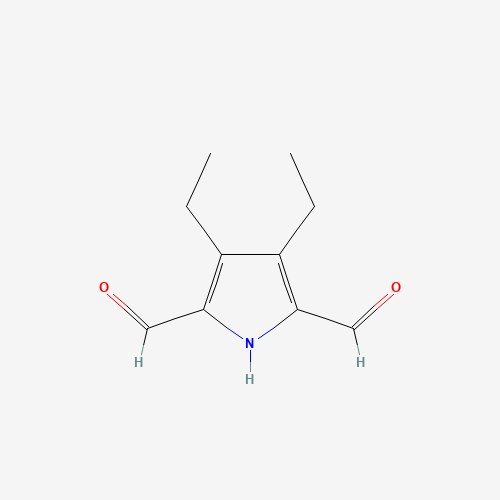 3,4-diethyl-1H-pyrrole-2,5-dicarbaldehyde (CAS: 130274-66-7) - Related Chemical Product
