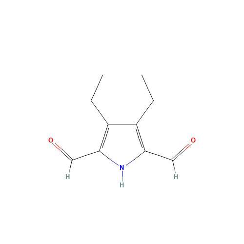 3,4-diethyl-1H-pyrrole-2,5-dicarbaldehyde (CAS: 130274-66-7) - Related Chemical Product