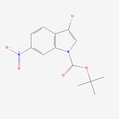 tert-butyl 3-bromo-6-nitroindole-1-carboxylate (CAS: 1246471-29-3) - Related Chemical Product
