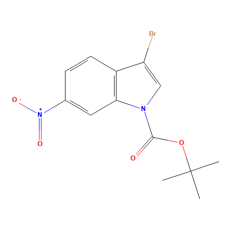 tert-butyl 3-bromo-6-nitroindole-1-carboxylate (CAS: 1246471-29-3) - Related Chemical Product
