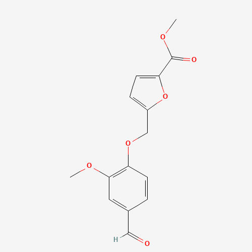 methyl 5-[(4-formyl-2-methoxyphenoxy)methyl]furan-2-carboxylate (CAS: 332165-50-1) - Related Chemical Product