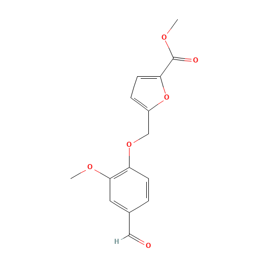 methyl 5-[(4-formyl-2-methoxyphenoxy)methyl]furan-2-carboxylate (CAS: 332165-50-1) - Related Chemical Product