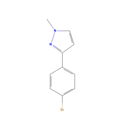 3-(4-bromophenyl)-1-methylpyrazole (CAS: 73387-51-6) - Related Chemical Product