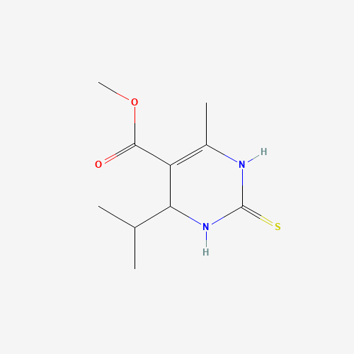 methyl 6-methyl-4-propan-2-yl-2-sulfanylidene-3,4-dihydro-1H-pyrimidine-5-carboxylate (CAS: 786643-43-4) - Related Chemical Product