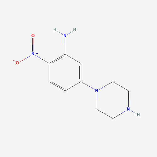 2-nitro-5-piperazin-1-ylaniline (CAS: 96103-52-5) - Related Chemical Product