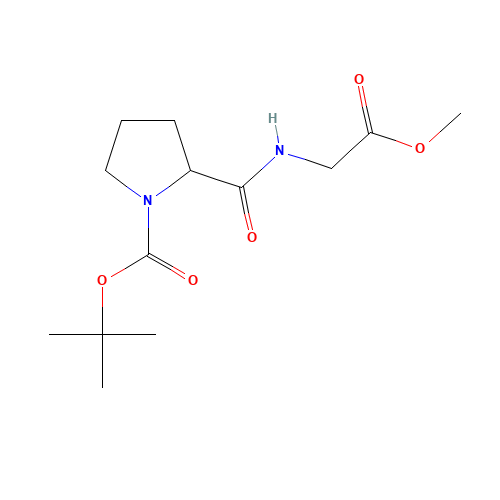 tert-butyl 2-[(2-methoxy-2-oxoethyl)carbamoyl]pyrrolidine-1-carboxylate (CAS: 1097194-13-2) - Related Chemical Product