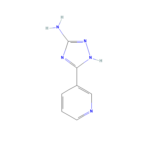 5-pyridin-3-yl-1H-1,2,4-triazol-3-amine (CAS: 35607-27-3) - Related Chemical Product