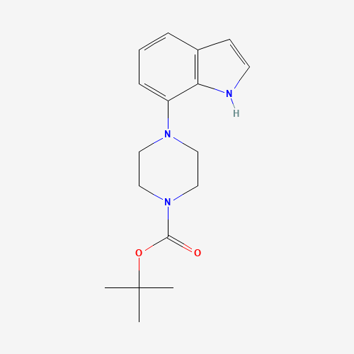 tert-butyl 4-(1H-indol-7-yl)piperazine-1-carboxylate (CAS: 444620-75-1) - Related Chemical Product