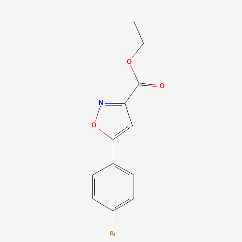ethyl 5-(4-bromophenyl)-1,2-oxazole-3-carboxylate (CAS: 33277-15-5) - Related Chemical Product