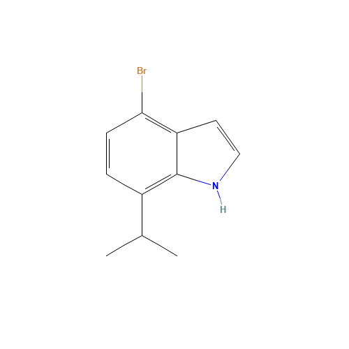 4-bromo-7-propan-2-yl-1H-indole (CAS: 1219741-52-2) - Related Chemical Product