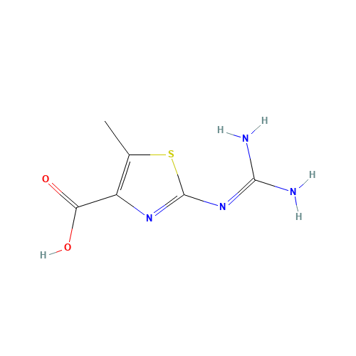 2-(diaminomethylideneamino)-5-methyl-1,3-thiazole-4-carboxylic acid (CAS: 232596-13-3) - Related Chemical Product