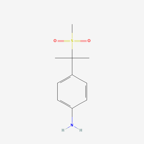 4-(2-methylsulfonylpropan-2-yl)aniline (CAS: 635702-63-5) - Related Chemical Product
