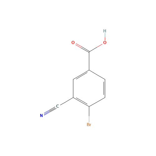 4-bromo-3-cyanobenzoic acid (CAS: 887757-25-7) - Related Chemical Product