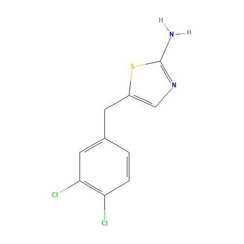 5-[(3,4-dichlorophenyl)methyl]-1,3-thiazol-2-amine (CAS: 420102-86-9) - Related Chemical Product