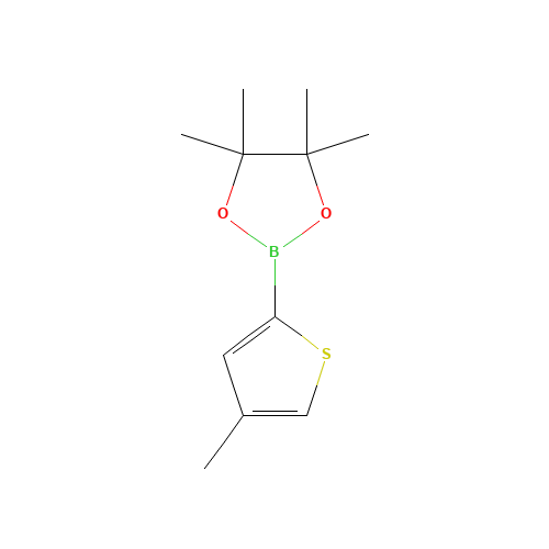 4,4,5,5-tetramethyl-2-(4-methylthiophen-2-yl)-1,3,2-dioxaborolane (CAS: 635305-48-5) - Related Chemical Product