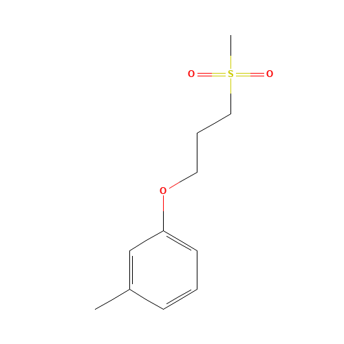 1-methyl-3-(3-methylsulfonylpropoxy)benzene (CAS: 1430232-99-7) - Related Chemical Product