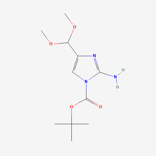 tert-butyl 2-amino-4-(dimethoxymethyl)imidazole-1-carboxylate (CAS: 917919-48-3) - Related Chemical Product