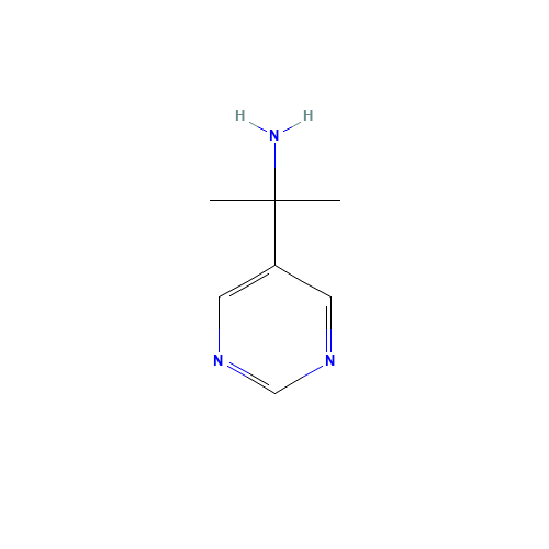 2-pyrimidin-5-ylpropan-2-amine (CAS: 179322-41-9) - Related Chemical Product