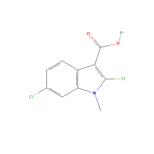 2,6-dichloro-1-methylindole-3-carboxylic acid (CAS: 913240-22-9) - Related Chemical Product