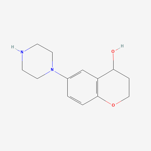 6-piperazin-1-yl-3,4-dihydro-2H-chromen-4-ol (CAS: 868244-98-8) - Related Chemical Product