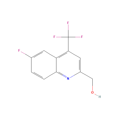[6-fluoro-4-(trifluoromethyl)quinolin-2-yl]methanol (CAS: 1116339-63-9) - Related Chemical Product