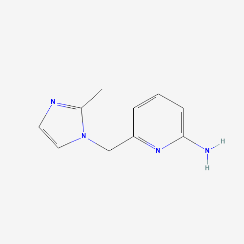 6-[(2-methylimidazol-1-yl)methyl]pyridin-2-amine (CAS: 400775-73-7) - Related Chemical Product