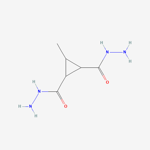 3-methylcyclopropane-1,2-dicarbohydrazide (CAS: 649550-13-0) - Chemical Structure and Molecular Formula 