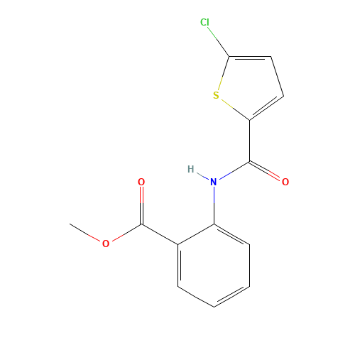 methyl 2-[(5-chlorothiophene-2-carbonyl)amino]benzoate (CAS: 179757-09-6) - Related Chemical Product
