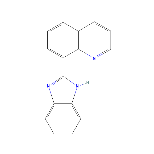 8-(1H-benzimidazol-2-yl)quinoline (CAS: 123995-42-6) - Related Chemical Product