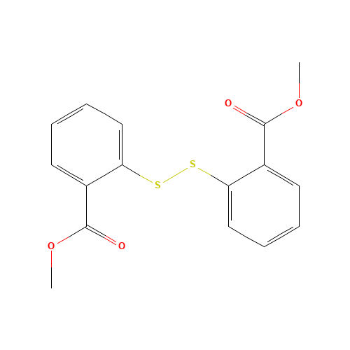 methyl 2-[(2-methoxycarbonylphenyl)disulfanyl]benzoate (CAS: 5459-63-2) - Related Chemical Product