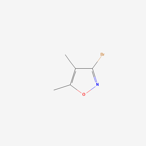 3-bromo-4,5-dimethyl-1,2-oxazole (CAS: 903130-90-5) - Chemical Structure and Molecular Formula 