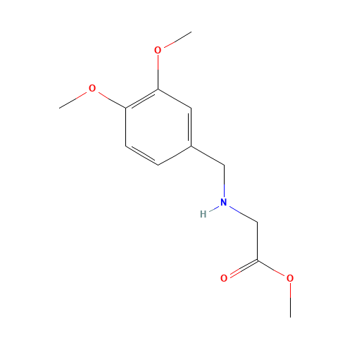 methyl 2-[(3,4-dimethoxyphenyl)methylamino]acetate (CAS: 35005-67-5) - Related Chemical Product