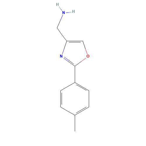 [2-(4-methylphenyl)-1,3-oxazol-4-yl]methanamine (CAS: 33105-96-3) - Related Chemical Product