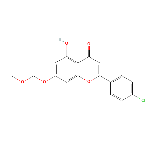 2-(4-chlorophenyl)-5-hydroxy-7-(methoxymethoxy)chromen-4-one (CAS: 1192136-13-2) - Related Chemical Product