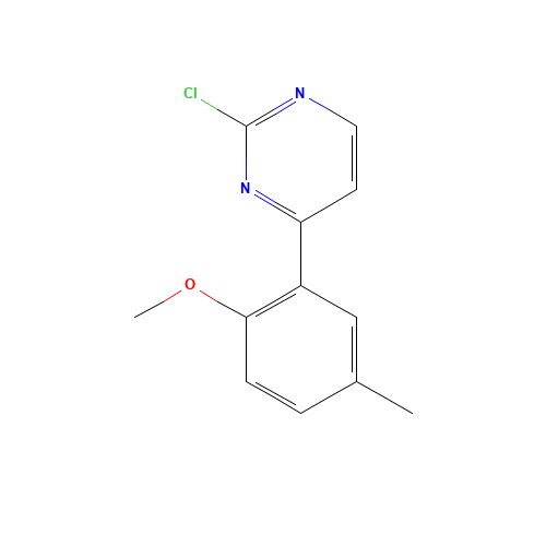 2-chloro-4-(2-methoxy-5-methylphenyl)pyrimidine (CAS: 1044766-08-6) - Related Chemical Product