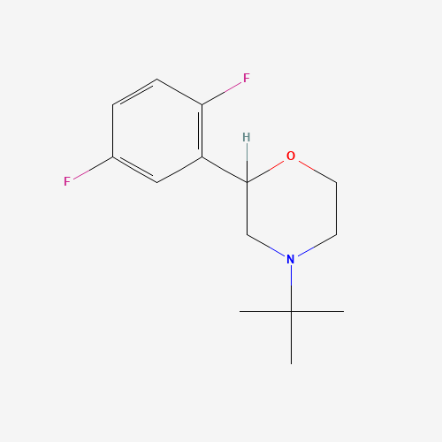 4-tert-butyl-2-(2,5-difluorophenyl)morpholine (CAS: 119508-55-3) - Related Chemical Product