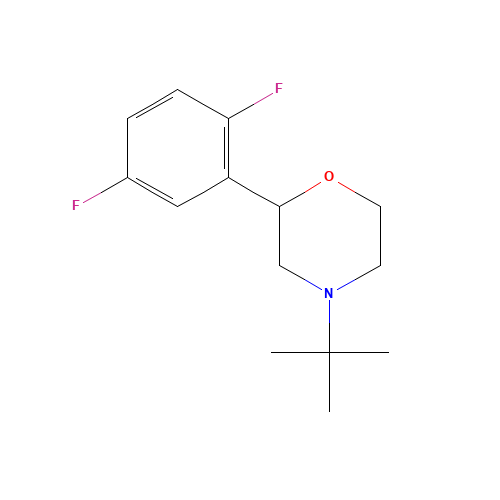 4-tert-butyl-2-(2,5-difluorophenyl)morpholine (CAS: 119508-55-3) - Related Chemical Product