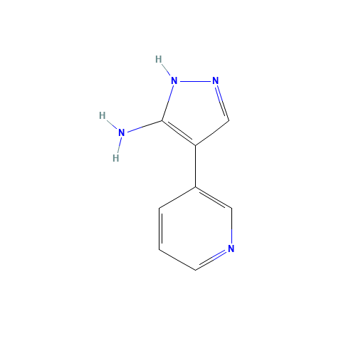 4-pyridin-3-yl-1H-pyrazol-5-amine (CAS: 40545-68-4) - Related Chemical Product