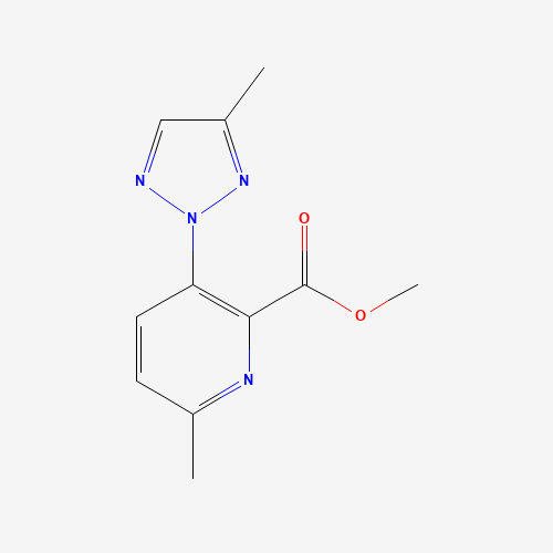 methyl 6-methyl-3-(4-methyltriazol-2-yl)pyridine-2-carboxylate (CAS: 1228430-90-7) - Related Chemical Product
