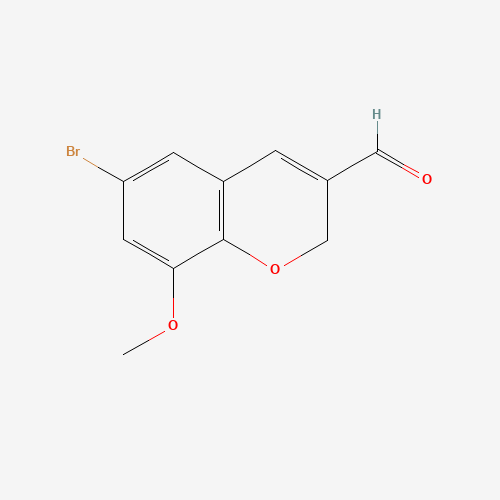 6-bromo-8-methoxy-2H-chromene-3-carbaldehyde (CAS: 885271-15-8) - Related Chemical Product