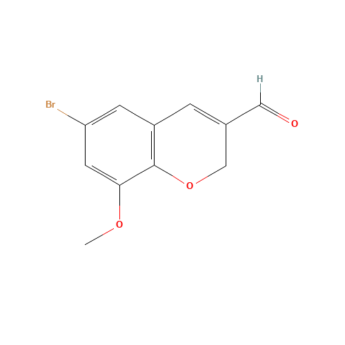 6-bromo-8-methoxy-2H-chromene-3-carbaldehyde (CAS: 885271-15-8) - Related Chemical Product