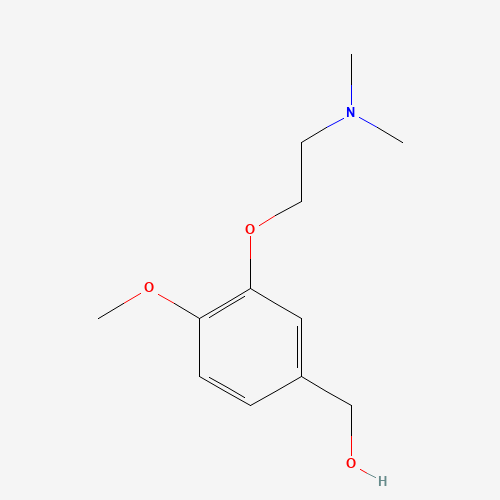 [3-[2-(dimethylamino)ethoxy]-4-methoxyphenyl]methanol (CAS: 648891-11-6) - Related Chemical Product