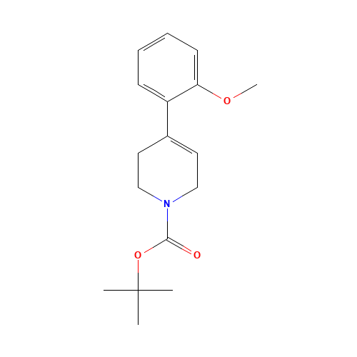 tert-butyl 4-(2-methoxyphenyl)-3,6-dihydro-2H-pyridine-1-carboxylate (CAS: 194669-41-5) - Related Chemical Product