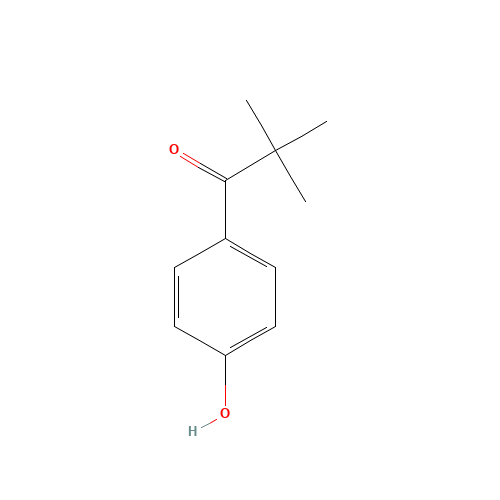 1-(4-hydroxyphenyl)-2,2-dimethylpropan-1-one (CAS: 72569-10-9) - Related Chemical Product