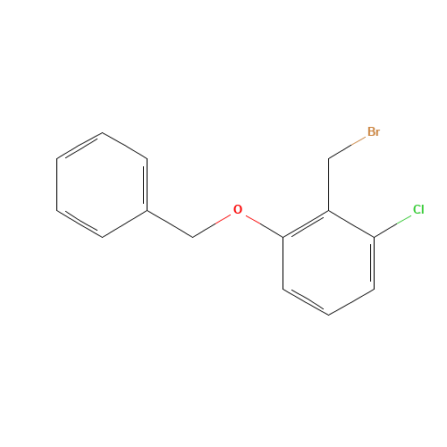 2-(bromomethyl)-1-chloro-3-phenylmethoxybenzene (CAS: 1253188-18-9) - Related Chemical Product