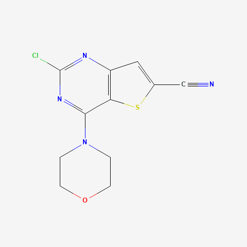 2-chloro-4-morpholin-4-ylthieno[3,2-d]pyrimidine-6-carbonitrile (CAS: 956392-83-9) - Related Chemical Product