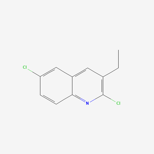2,6-dichloro-3-ethylquinoline (CAS: 1031927-99-7) - Chemical Structure and Molecular Formula 
