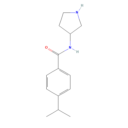 4-propan-2-yl-N-pyrrolidin-3-ylbenzamide (CAS: 1144524-69-5) - Related Chemical Product