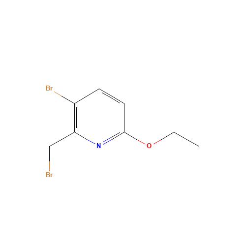 3-bromo-2-(bromomethyl)-6-ethoxypyridine (CAS: 1015136-58-9) - Related Chemical Product