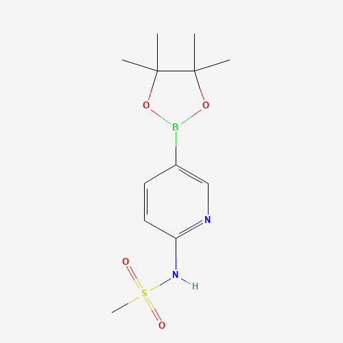 N-[5-(4,4,5,5-tetramethyl-1,3,2-dioxaborolan-2-yl)pyridin-2-yl]methanesulfonamide (CAS: 1201644-40-7) - Related Chemical Product